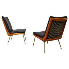 Rare Slipper Chairs by Erno Fabry