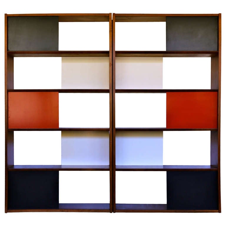 Room Divider or Bookcase by Evans Clark for Glenn of California at 1stDibs