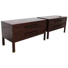 Pair of Nightstands by Edward Wormley for Dunbar