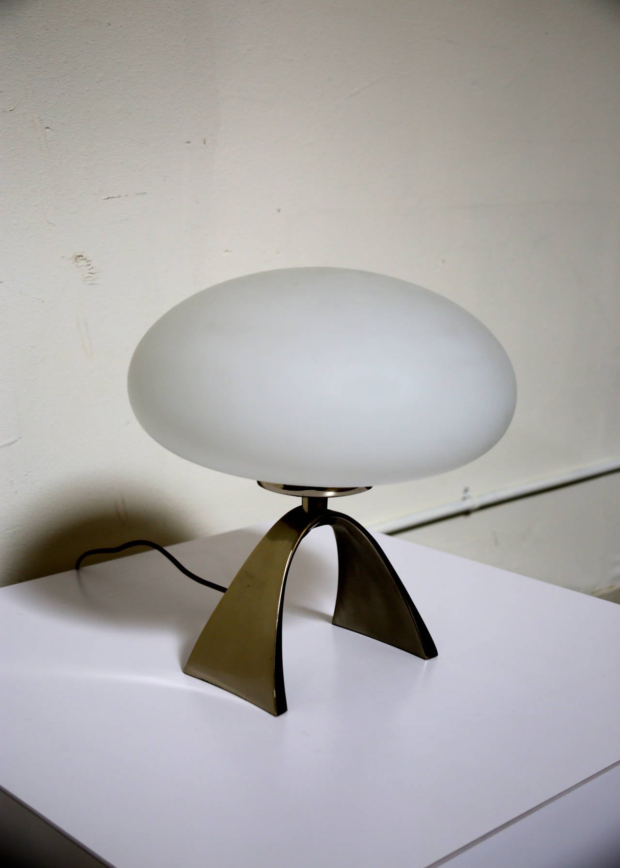 Mid-Century Modern Mushroom Lamp by Laurel