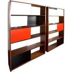 Bookcase / room divider by Evans Clark for Glenn of California
