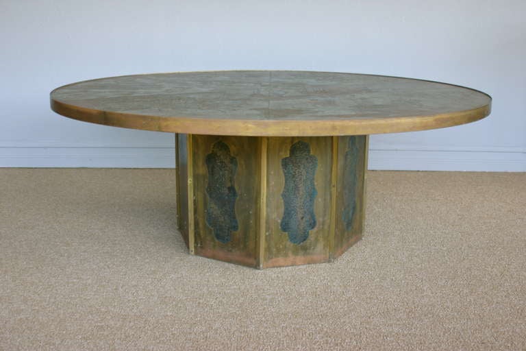 Philip And Kelvin Laverne Round Coffee Table 2