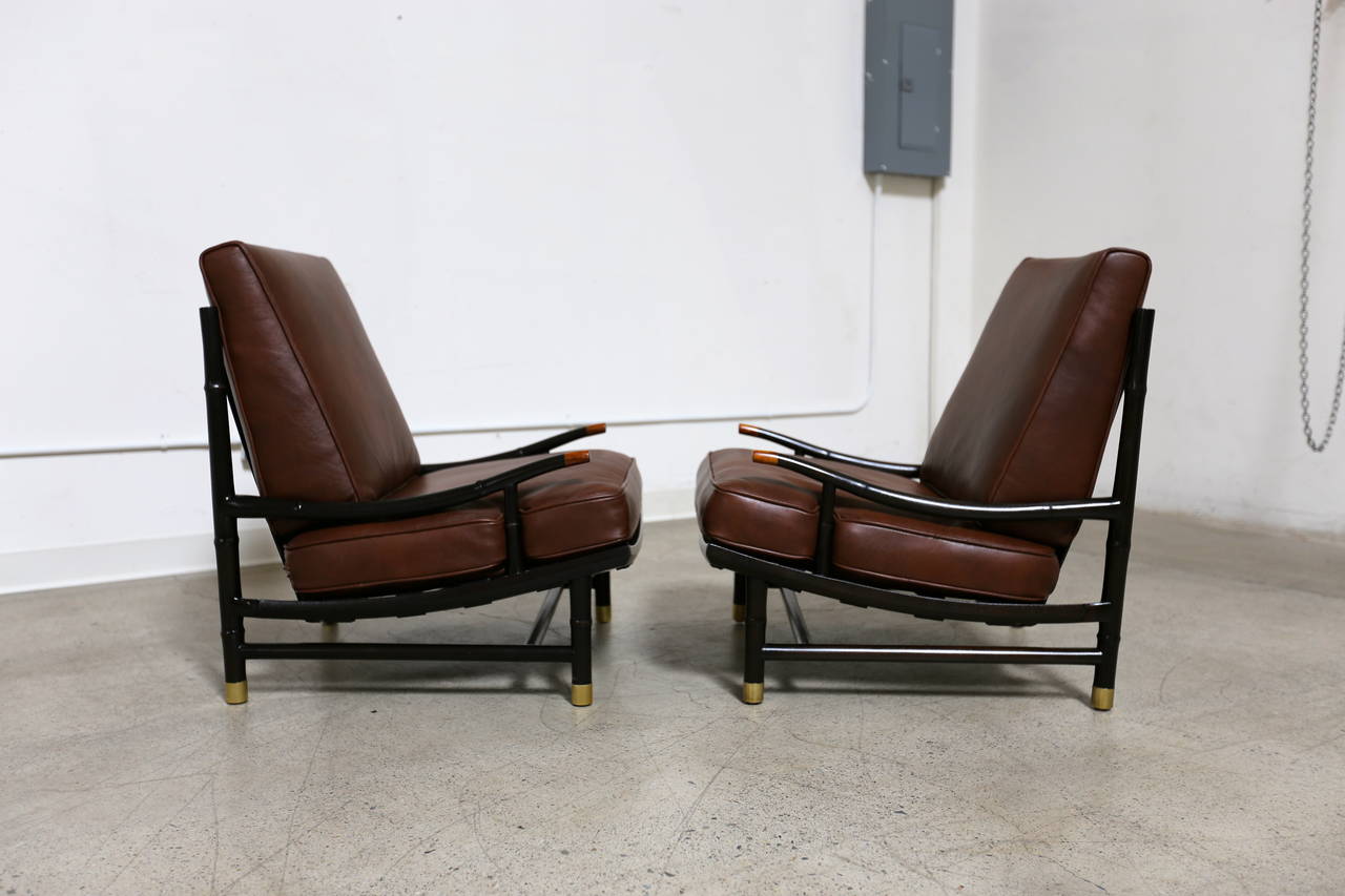 Mid-Century Modern Pair of Lounge Chairs by Pepe Mendoza