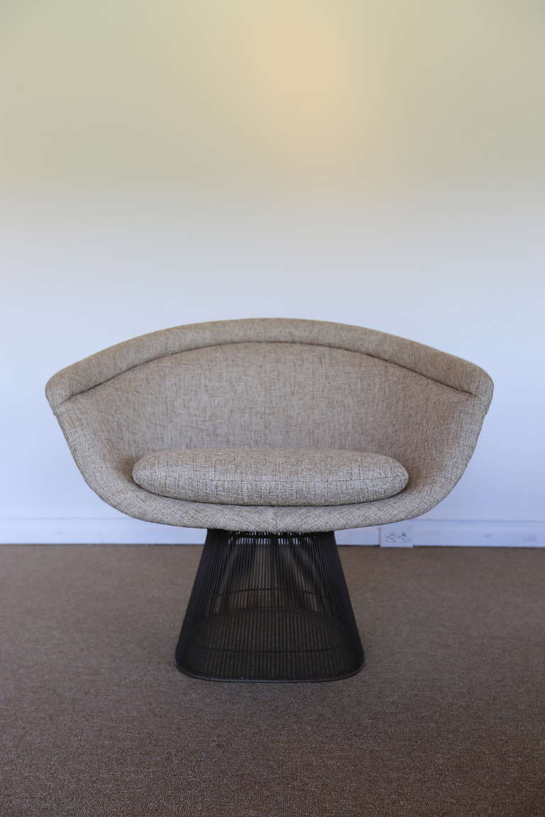 American Bronze Lounge Chair by Warren Platner for Knoll