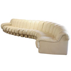 De Sede non-stop leather sofa DS-600