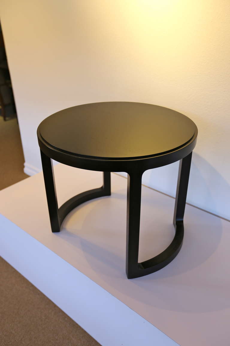 Ebonized Side Table by Edward Wormley for Dunbar