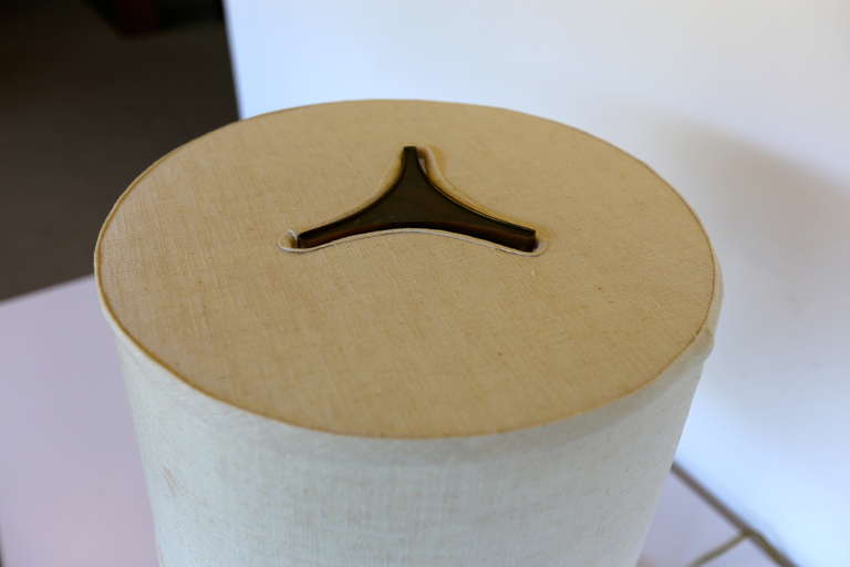 Finnish Rare Bronze Table Lamp by Paavo Tynell for Taito