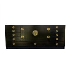 Ebonized Credenza by Edward Wormley for Dunbar