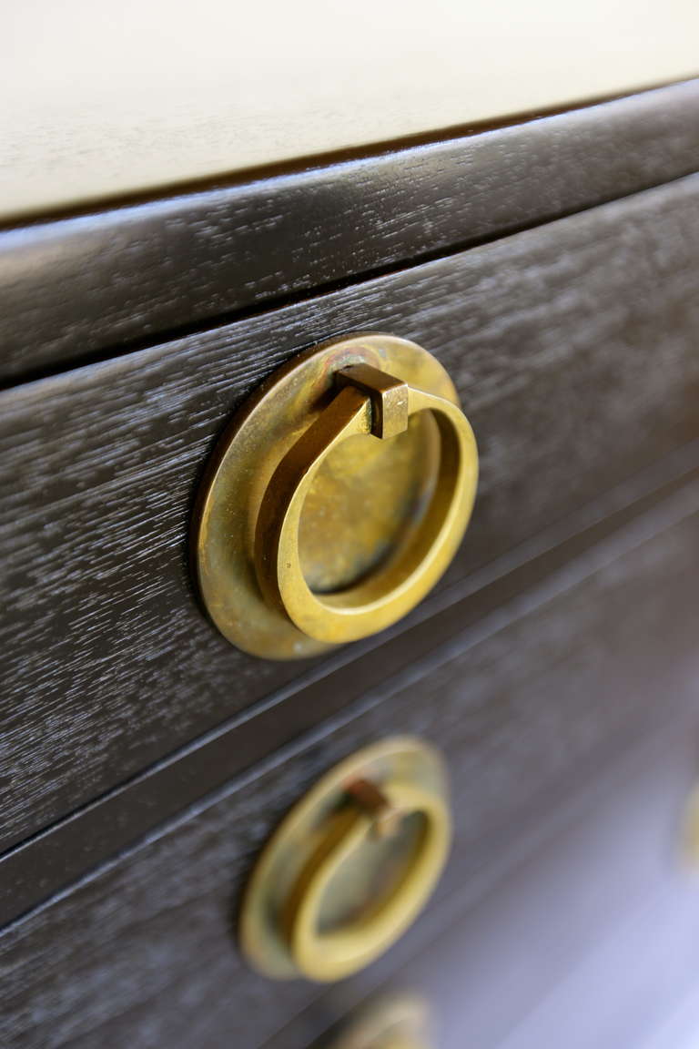 American Ebonized Credenza by Edward Wormley for Dunbar