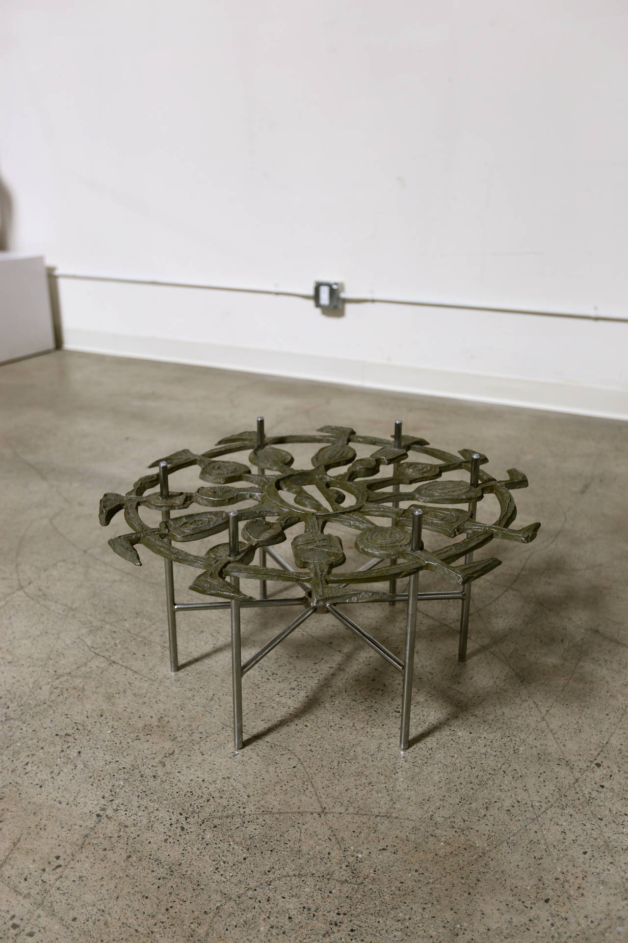 Sculptural Coffee Table by Donald Drumm In Excellent Condition In Costa Mesa, CA