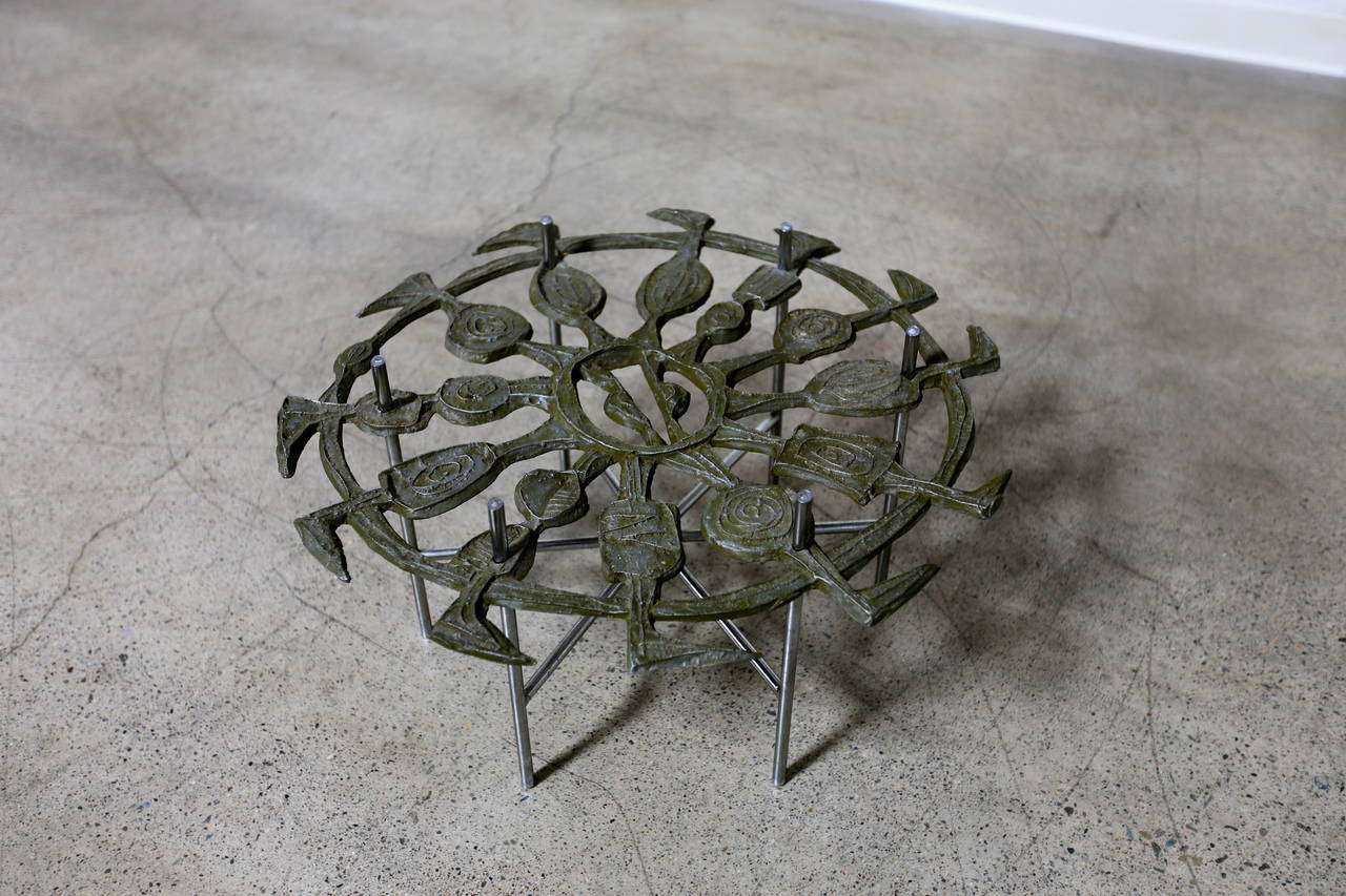 20th Century Sculptural Coffee Table by Donald Drumm