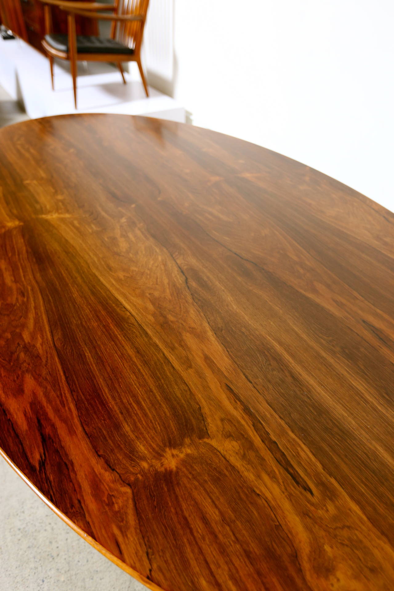 American Rosewood Dining Table or Desk by Florence Knoll