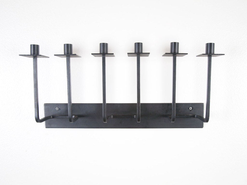 Iron candelabra / sconce by Hendrick Van Keppel and Taylor Green at 1stdibs