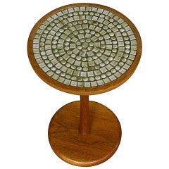 Round Tile Top Table By Gordon Martz 