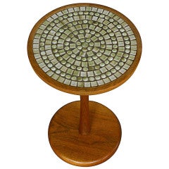 Round Tile Top Table By Gordon Martz