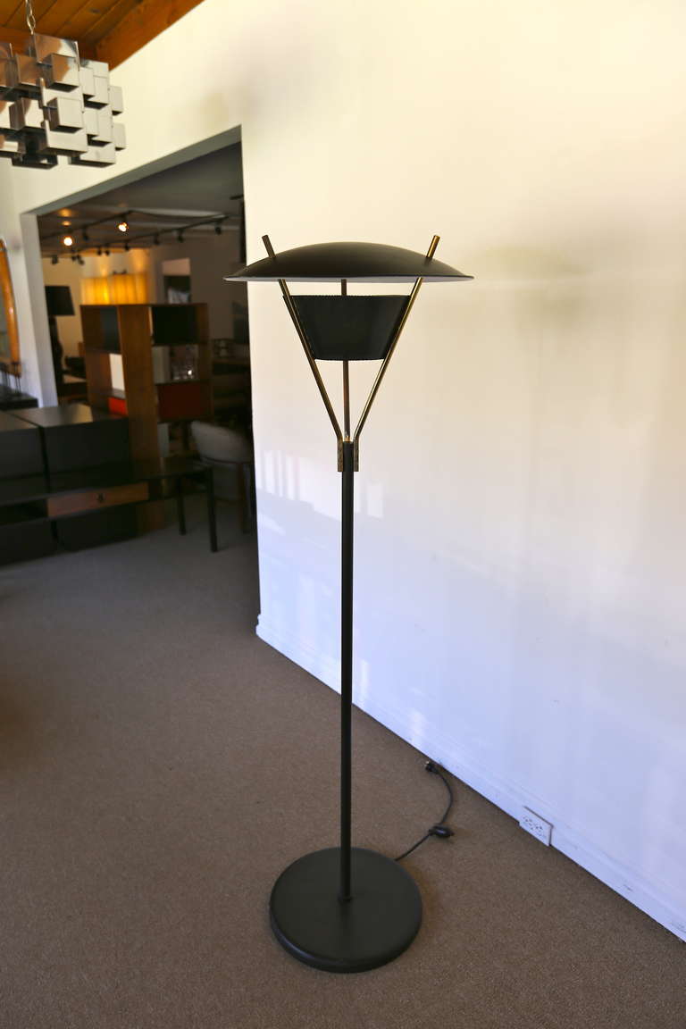 Floor Lamp by Thomas Moser for Lightolier.  This piece is often attributed as Gerald Thurston.