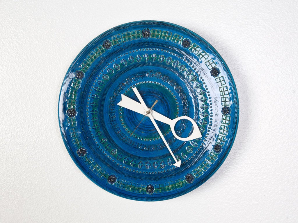 Italian Ceramic Howard Miller Meridian clock