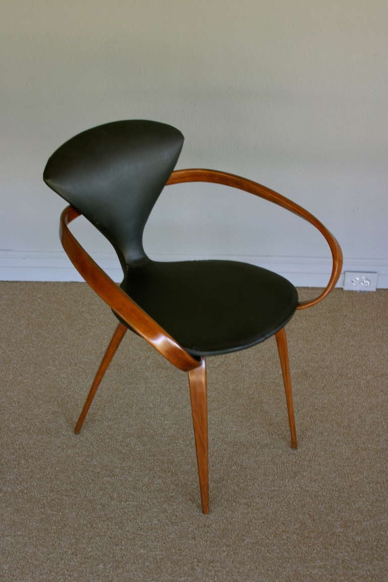 Bentwood armchair by Norman Cherner.
