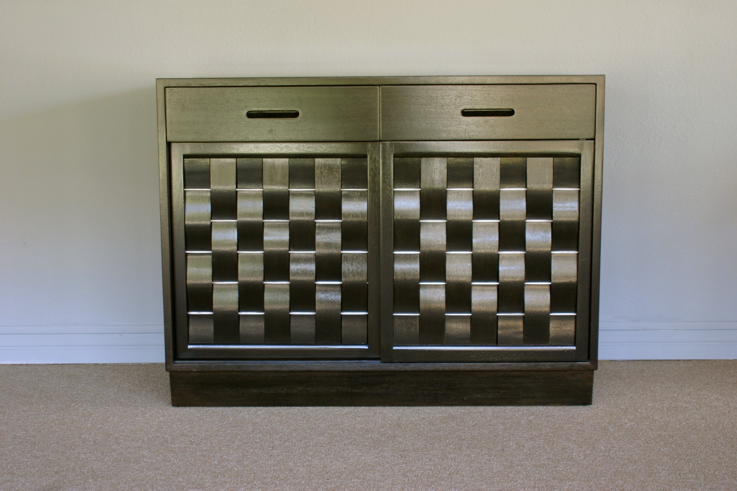 Basket Weave by Edward Wormley for Dunbar at 1stDibs