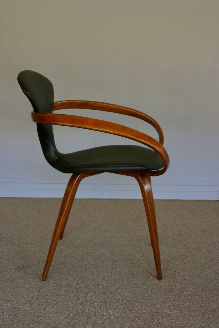 American Bentwood armchair by Norman Cherner