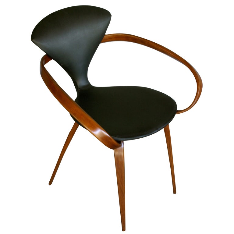 Bentwood armchair by Norman Cherner