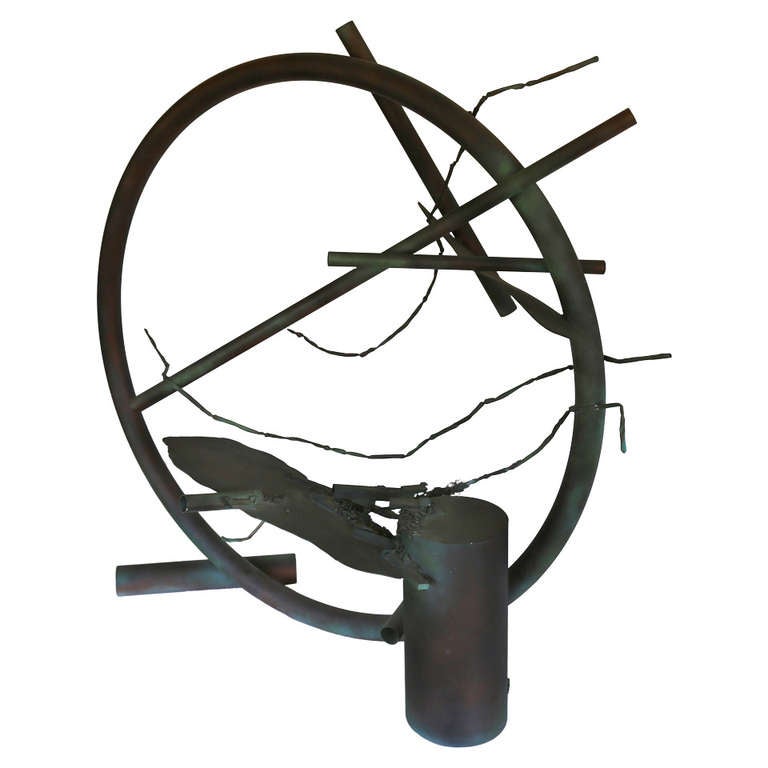 Brutalist Steel Assemblage / Sculpture