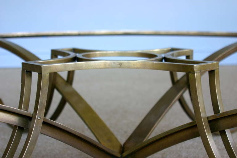 Arturo Pani Brass Cocktail Table 1