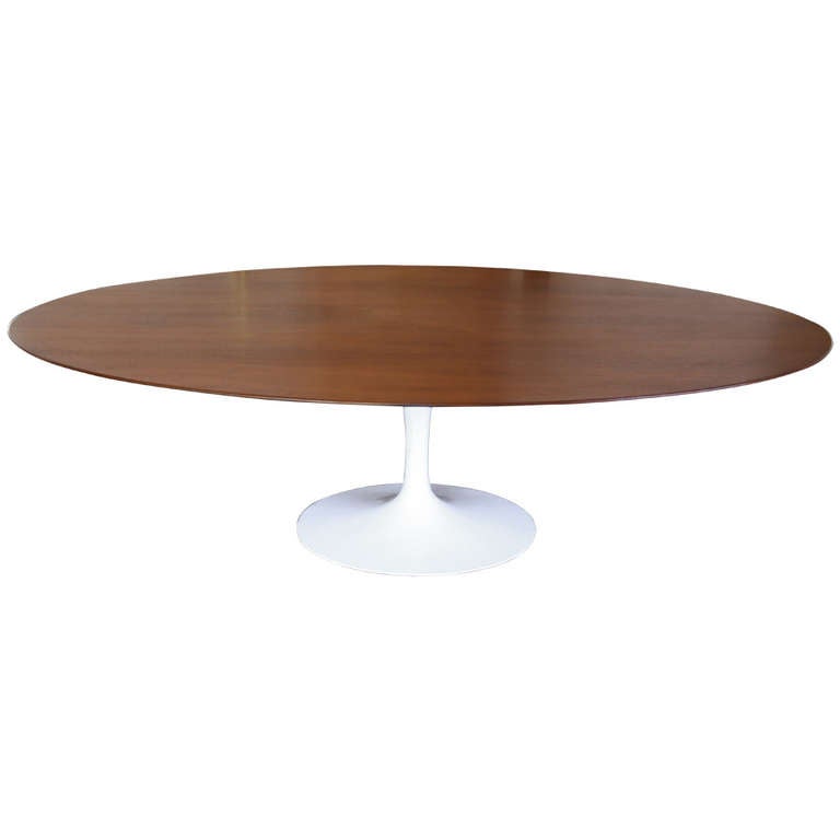 Eero Saarinen for Knoll 8ft Walnut Dining Table
