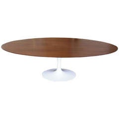 Eero Saarinen for Knoll 8ft Walnut Dining Table