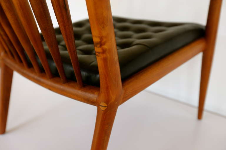 Mid-20th Century Sam Maloof Studio Crafted Lounge Chair