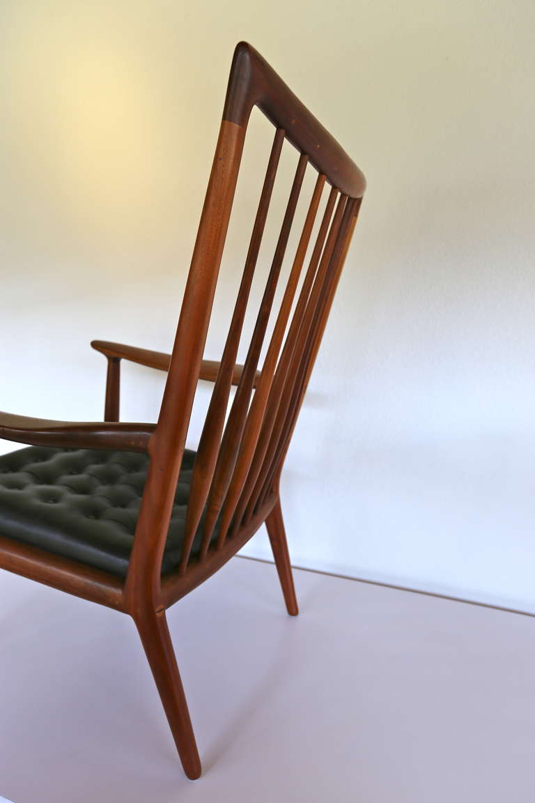 Mid-Century Modern Sam Maloof Studio Crafted Lounge Chair