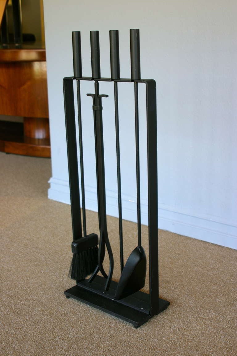 Iron Fire Tool Set By Pilgrim