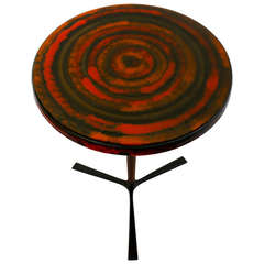 Ceramic Side Table by Bitossi for Raymor