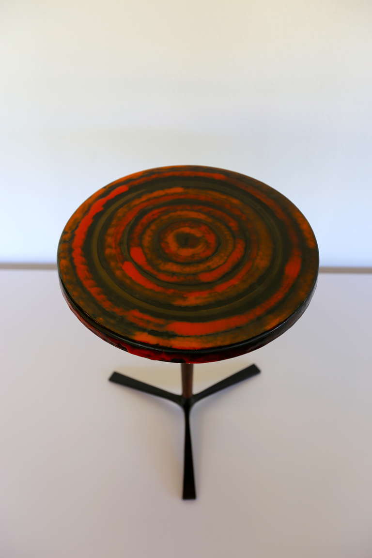 Ceramic Side Table by Bitossi for Raymor