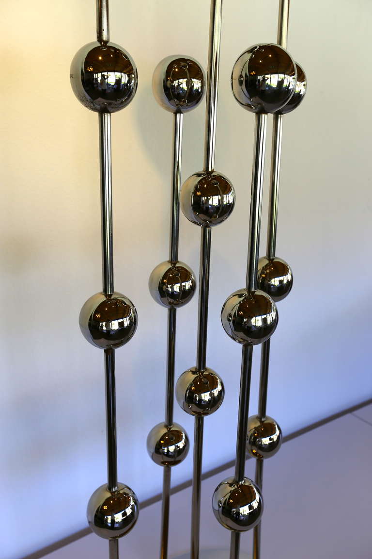 Mid-Century Modern Floor Standing Chrome Sculpture