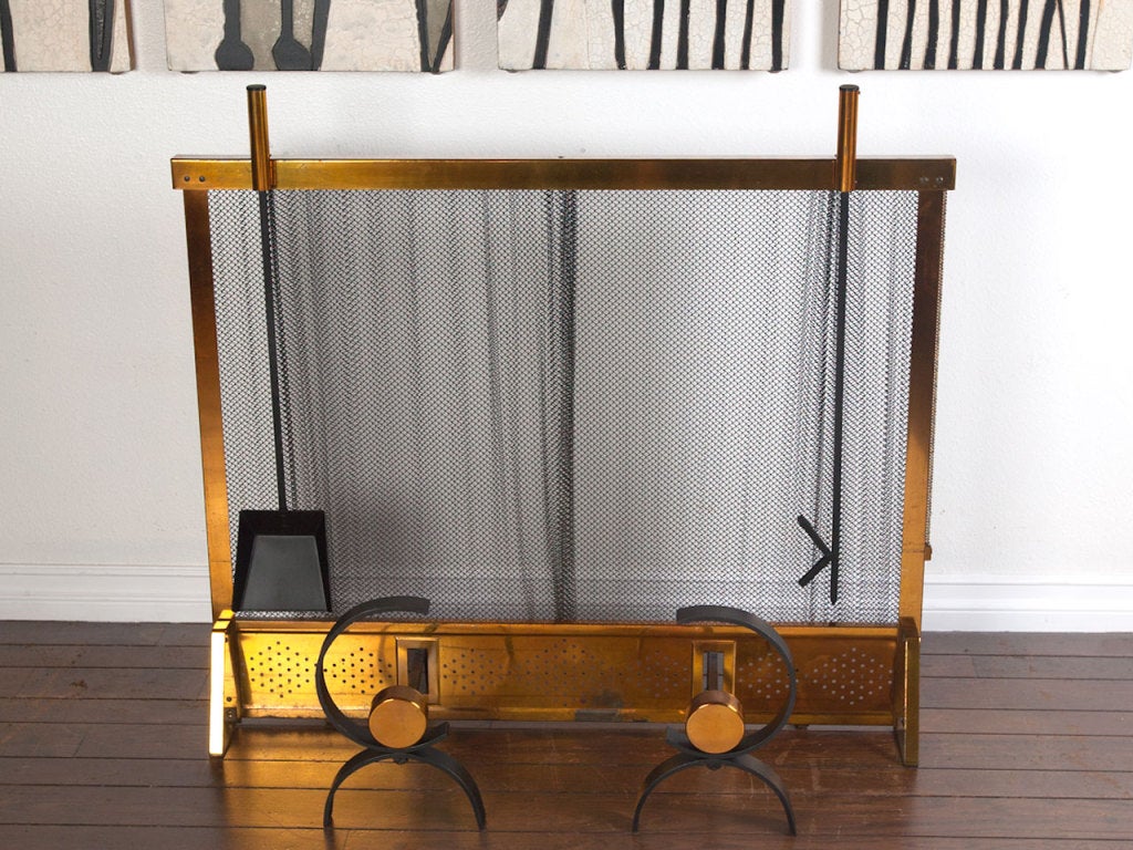 fireplace tool set