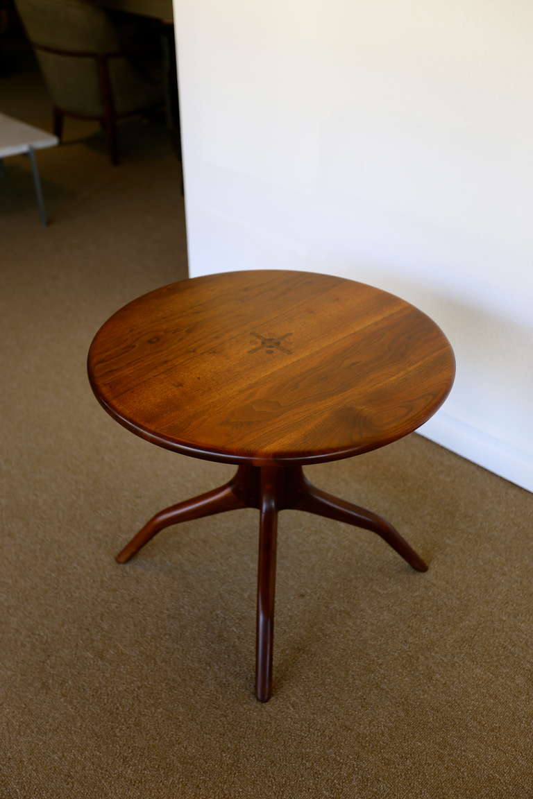 Mid-Century Modern Handcrafted Sculptural Side Table by Sam Maloof, circa 1960
