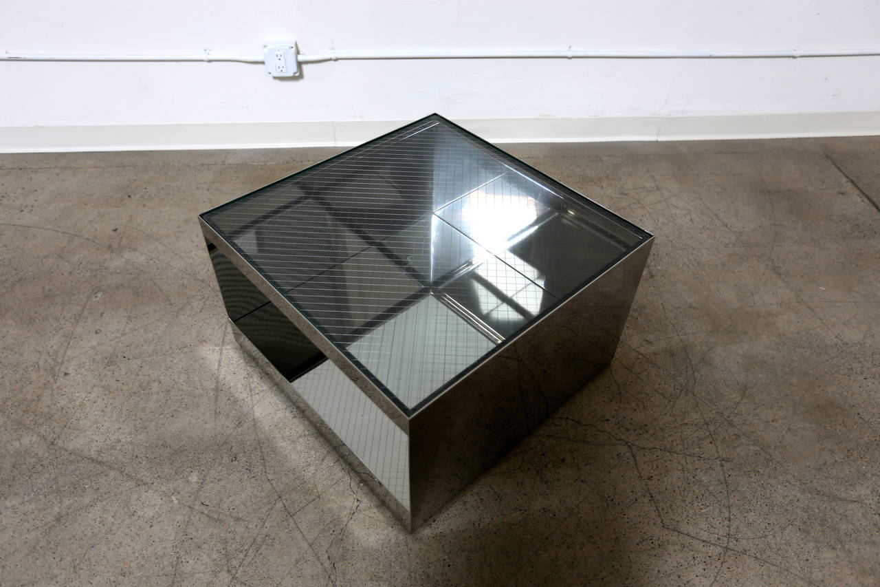 Stainless Steel Table by Joe D'urso for Knoll 4