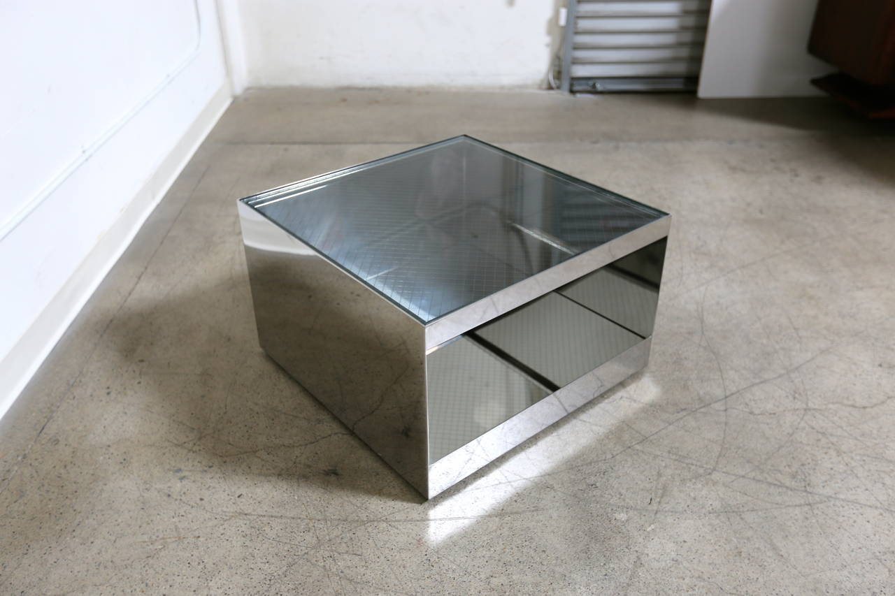 Stainless Steel Table by Joe D'urso for Knoll 2