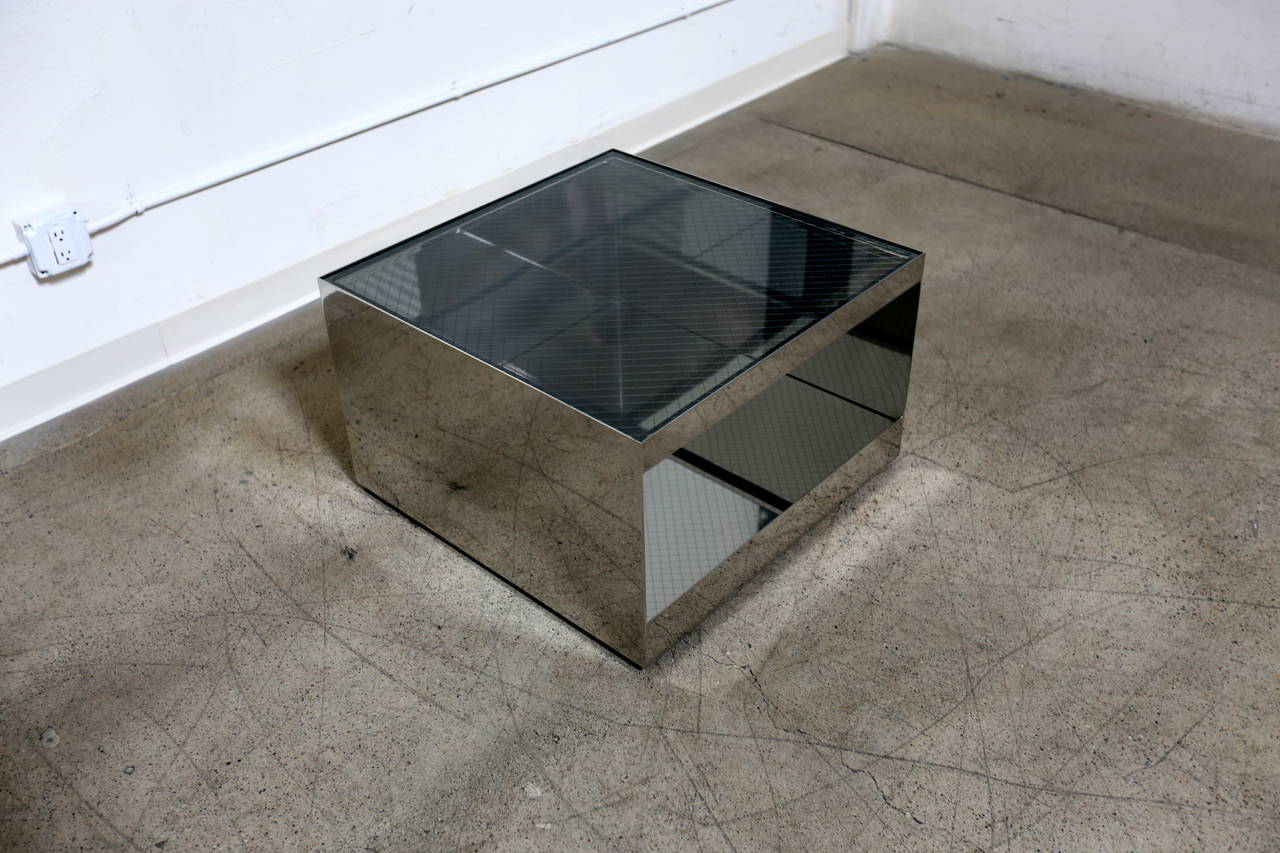 American Stainless Steel Table by Joe D'urso for Knoll