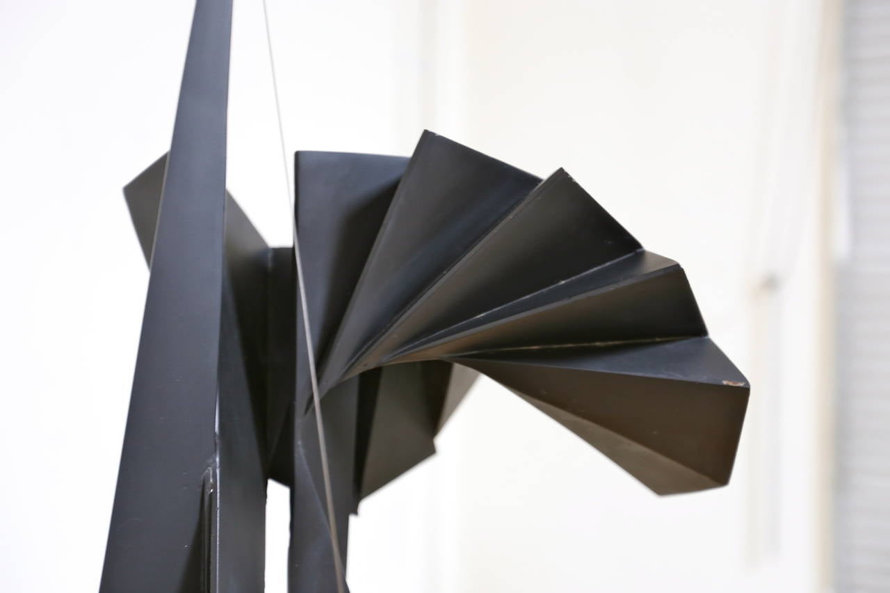Large "Starharps" sculpture by Robert Roesch.