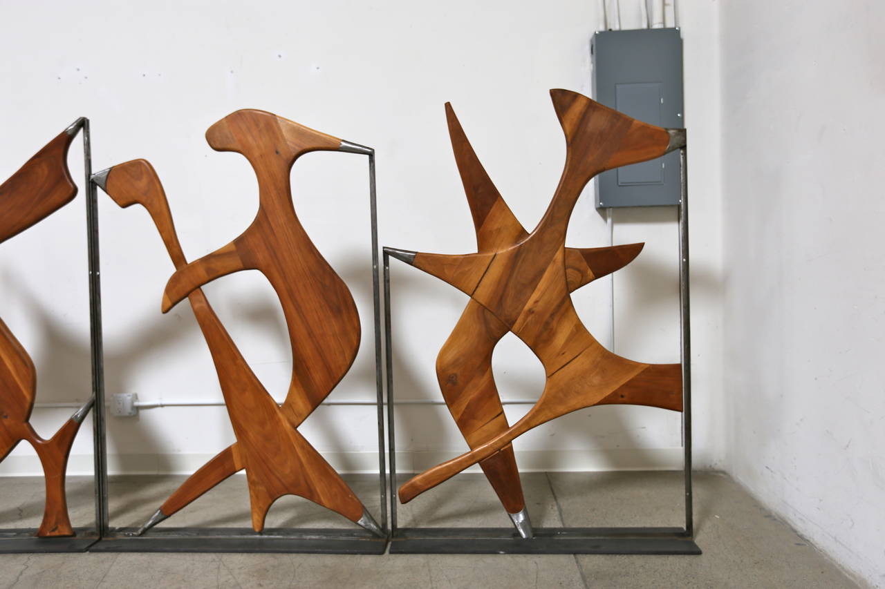 Mid-Century Modern Sculptural Screen by Allen Ditson and Lee Porzio