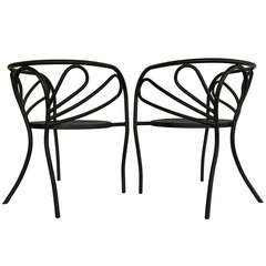 Pair of Armchairs by Walter Coons for Clark & Burchfield