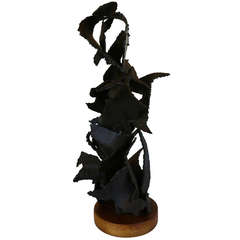 Torch Cut Steel Sculpture Torch Cut Steel Sculpture