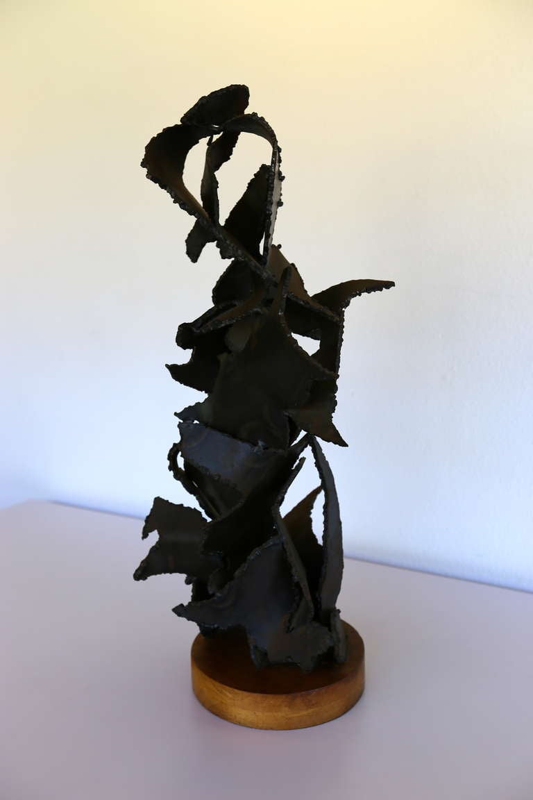 Unknown Torch Cut Steel Sculpture
