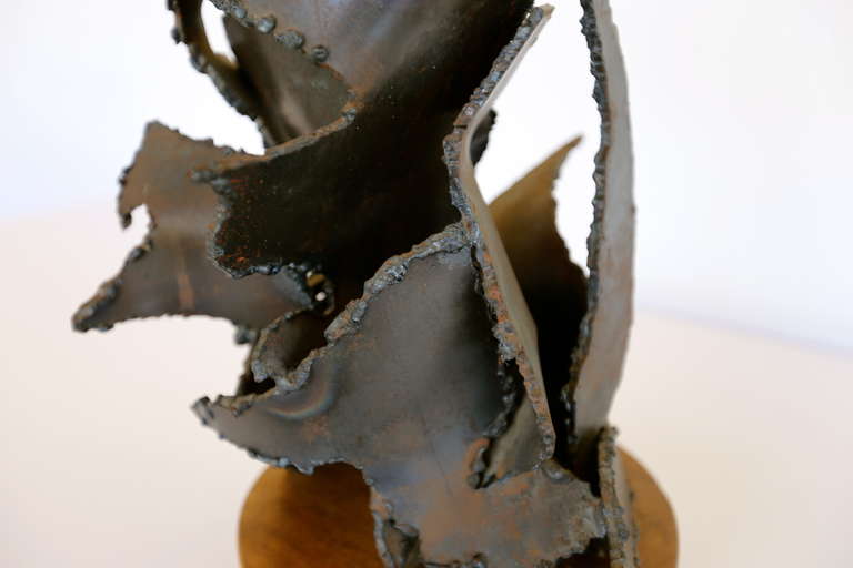 Welded Torch Cut Steel Sculpture