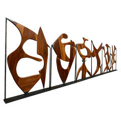 Sculptural Screen by Allen Ditson and Lee Porzio