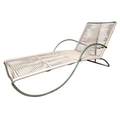 Chaise lounge chair by Walter Lamb