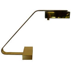 Solid Brass Table Lamp by Casella