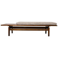 Walnut Bench by Jens Risom